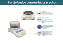 Cargar imagen en el visor de la galería, Balanza de precisión Nimbus Cal. Externa. Modelo NBL 2602E