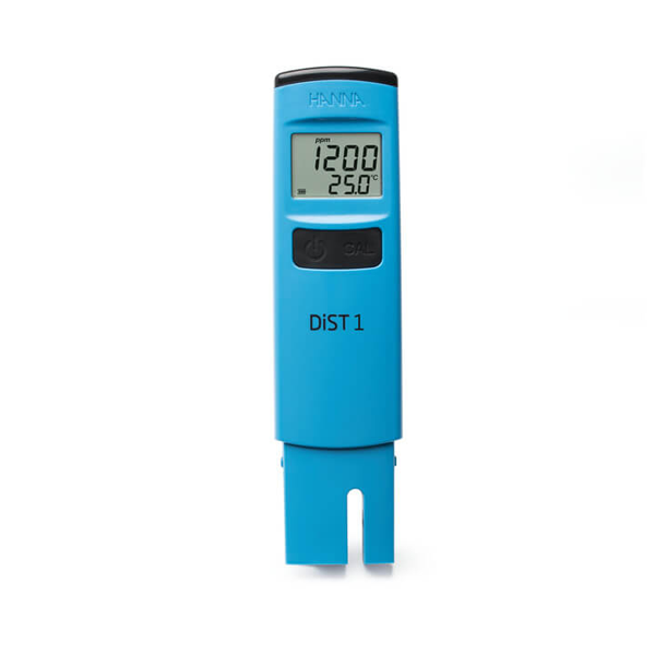 Medidor de TDS de bolsillo a prueba de agua DiST 1 (0-2000 ppm). Modelo HI98301