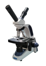 Cargar imagen en el visor de la galería, Microscopio monocular con cabeza dual. Modelo VE-M5DTH