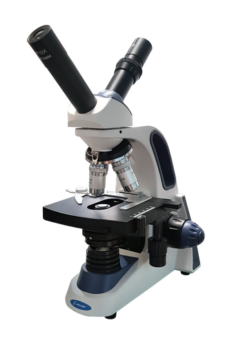 Microscopio monocular con cabeza dual. Modelo VE-M5DTH