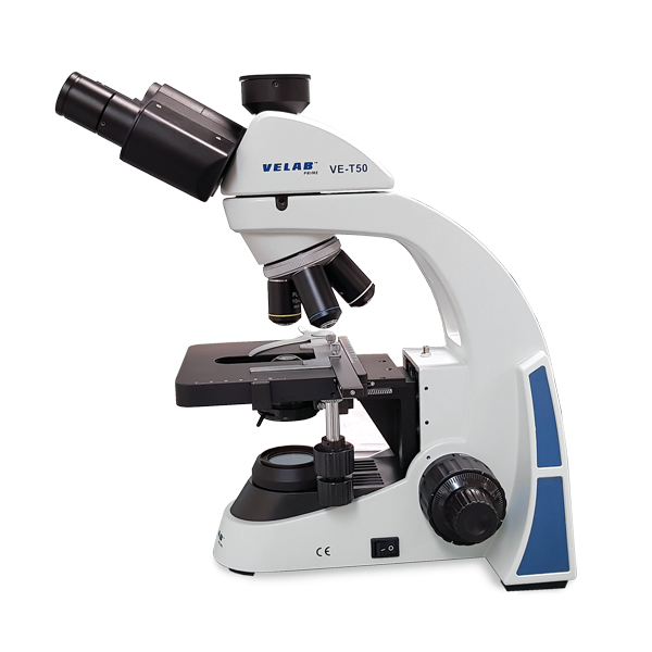 Microscopio triocular biológico. Modelo VE-T50