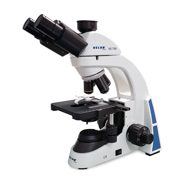 Microscopio triocular biológico. Modelo VE-T50