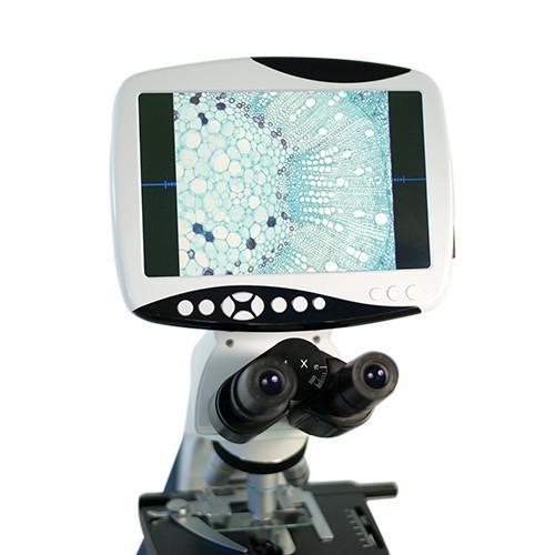 Microscopio biológico con pantalla LCD. Modelo VE-653